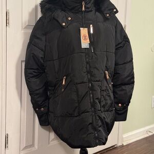 Men's Black Puffer Jacket